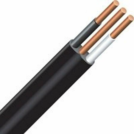 SOUTHWIRE Building Wire 12/2w/G 30m Blk 47185435